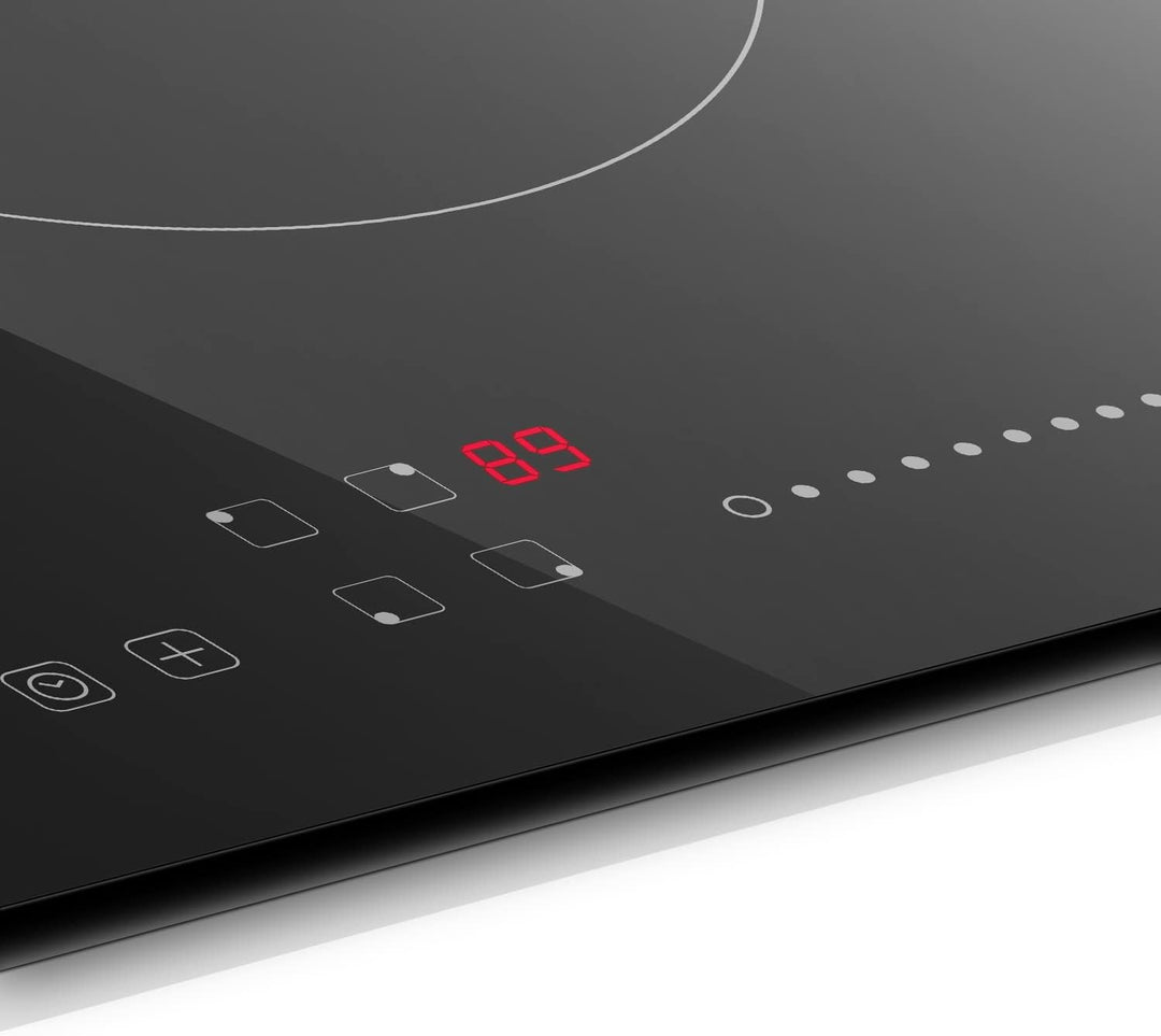 Midea KF500IX autarkes Kochfeld 4 Zonen / 60 cm/Touch Slider, Restwärmeanzeige, individueller Timer,