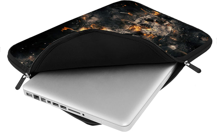 PEDEA Design Tablet PC Tasche 10,1 Zoll (25,6cm) mit Design Mauspad, Skulls
