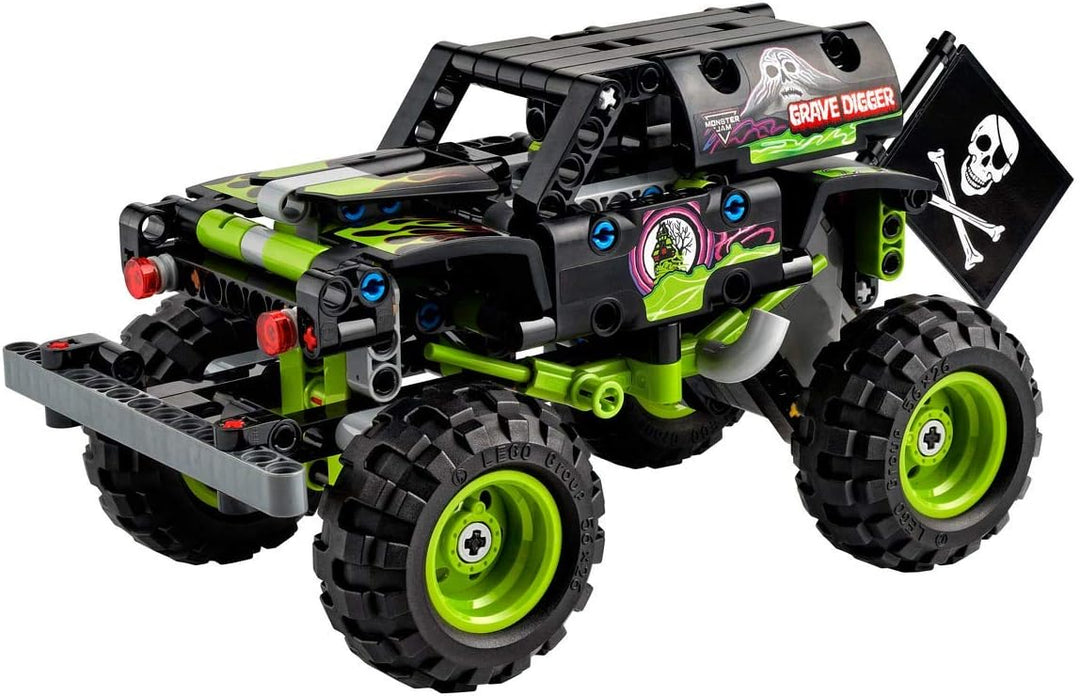 Lego Set - Lego Technic Monstertruck Monster Jam Grave Digger 42118 + Polybag Volvo Radlader 30433