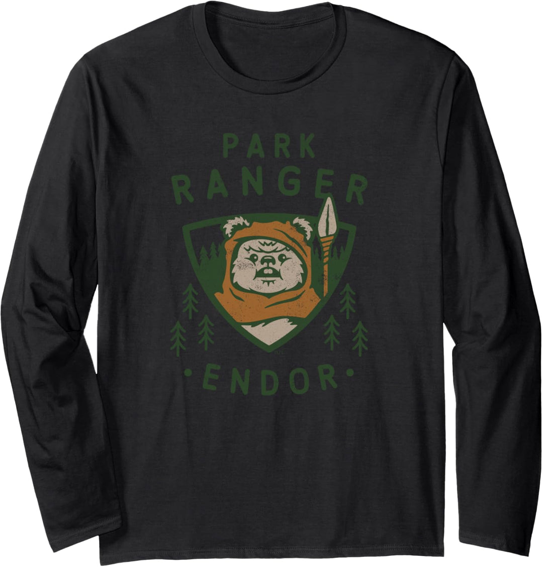 Star Wars Ewok Park Ranger Endor Langarmshirt