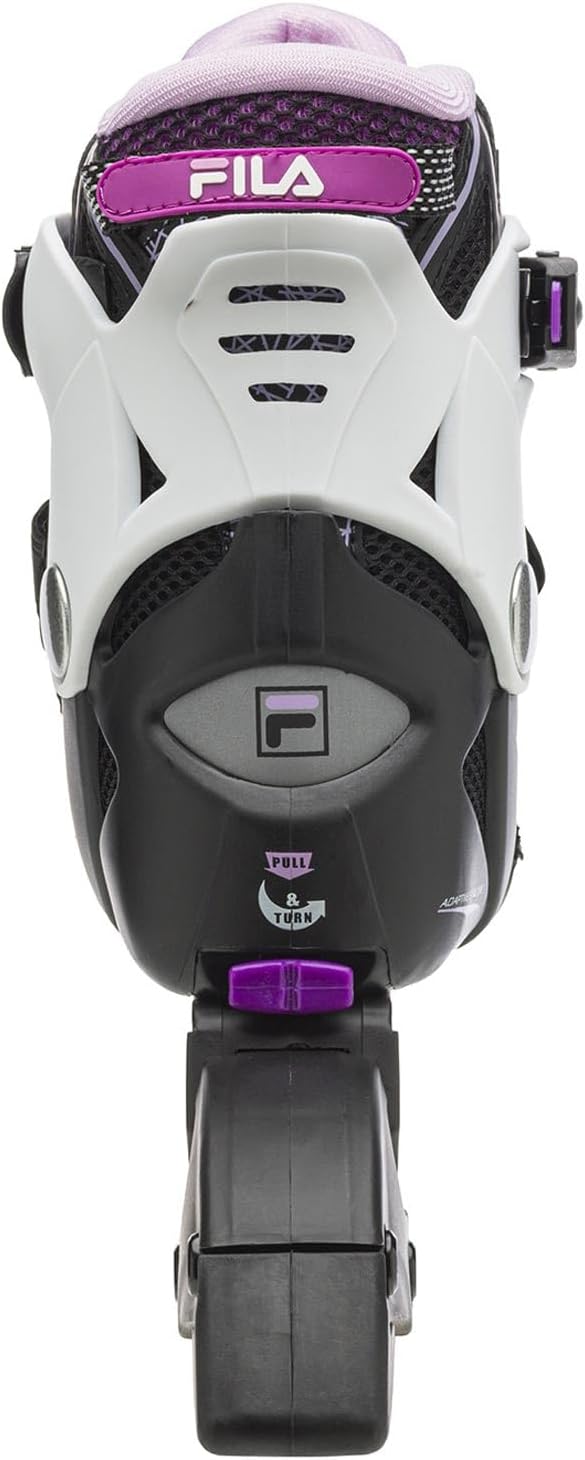 FILA Skates X-one Girl Inlineskates für Mädchen und Damen I in 4 Grössen verstellbar I schwarz/pink/