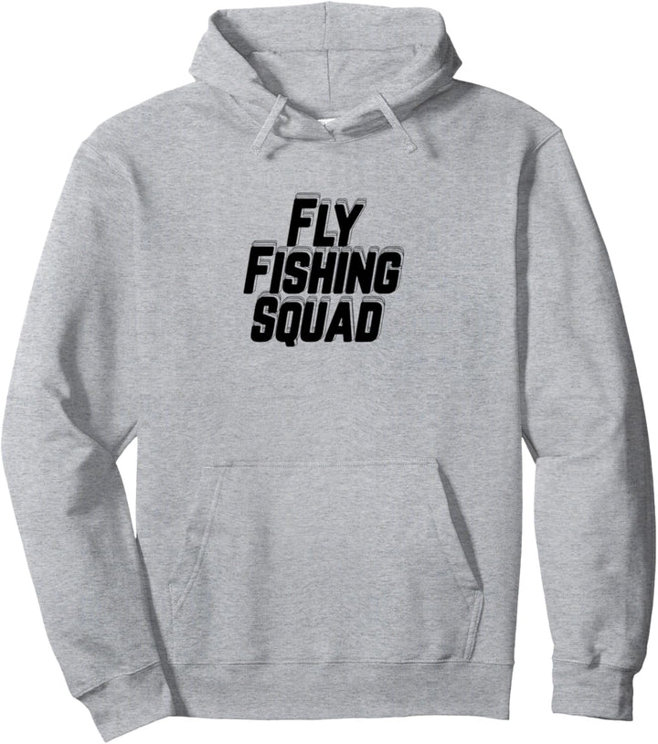 Fly Fishing Squad Team Fliegenfischer Pullover Hoodie