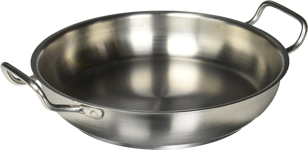 Paderno Paella-Pfanne aus Edelstahl, 27,9 cm 11", 11"