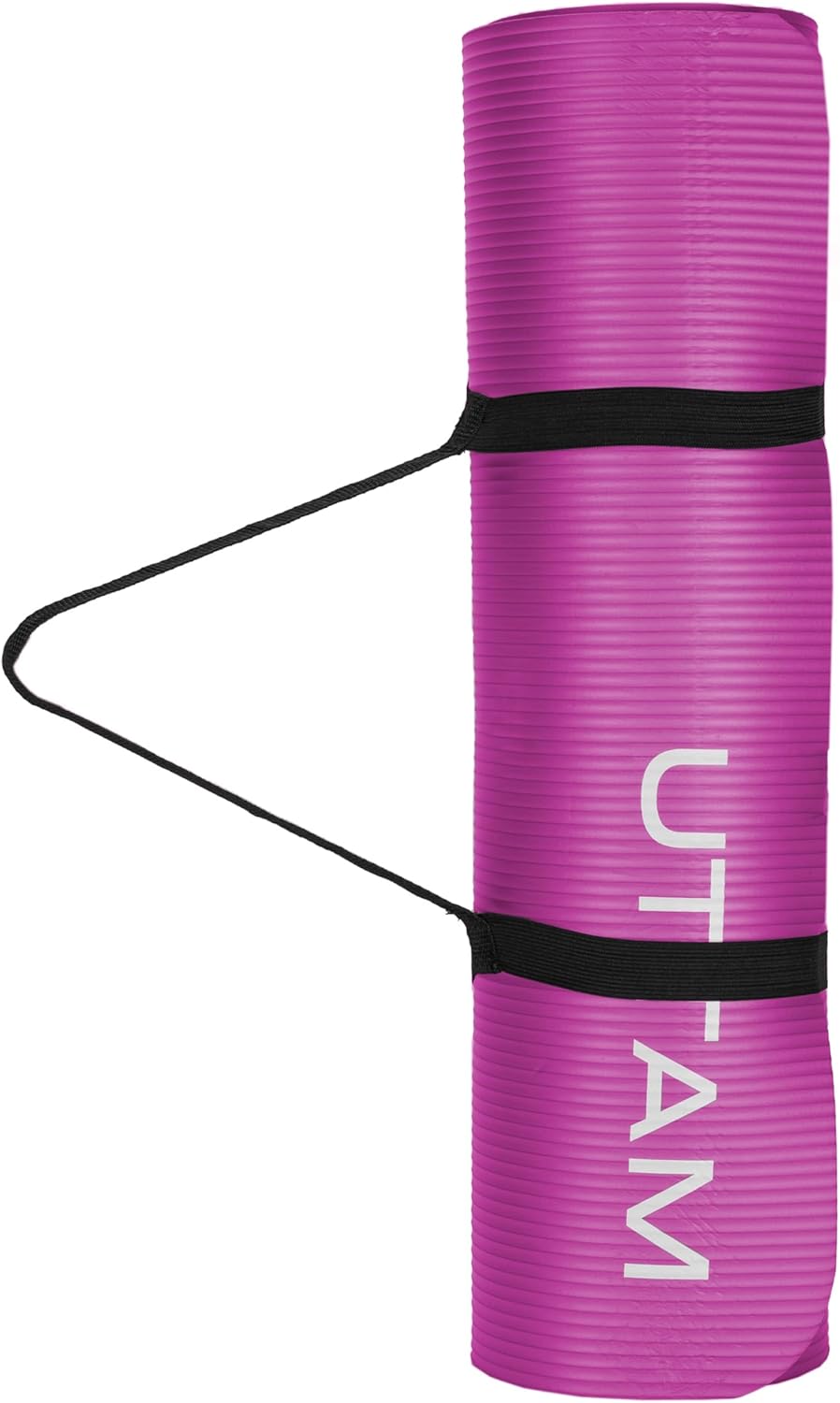 UTTAM Yoga Mat | Multi-Purpose Extra Thick Foam Exercise Mats | Stretching, Resistance Workout & The