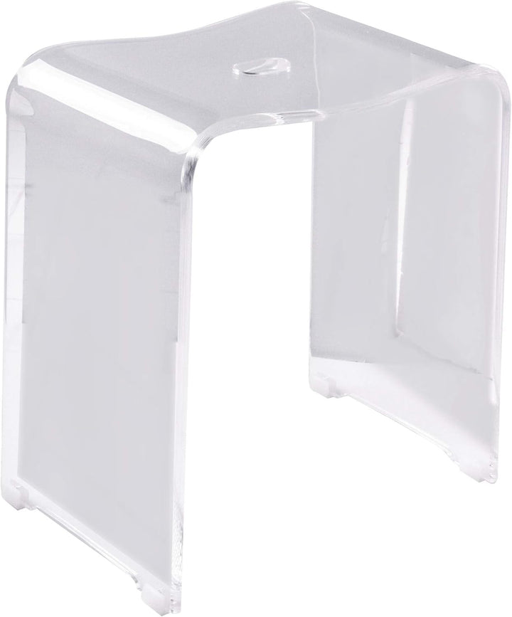 RIDDER A211100 Trendy Bad-Hocker, Acryl, transparent, ca. 39 x 47 x 28 cm, Transparent