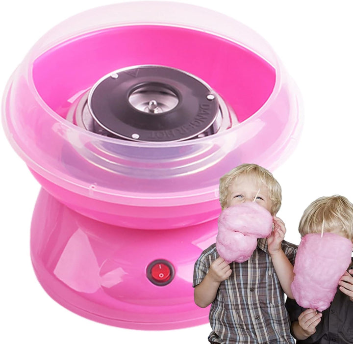 Zuckerwattemaschine für Zuhause, Zuckerwatte-Maschine Set Mit Zuckerwatte Stäbchen & Messlöffel, Zuc