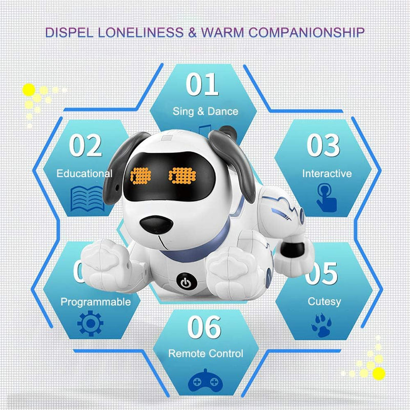 Goolsky LE Neng Spielzeug K16A Elektronische Haustiere Roboter Hund Stunt Dog Voice Command Programm