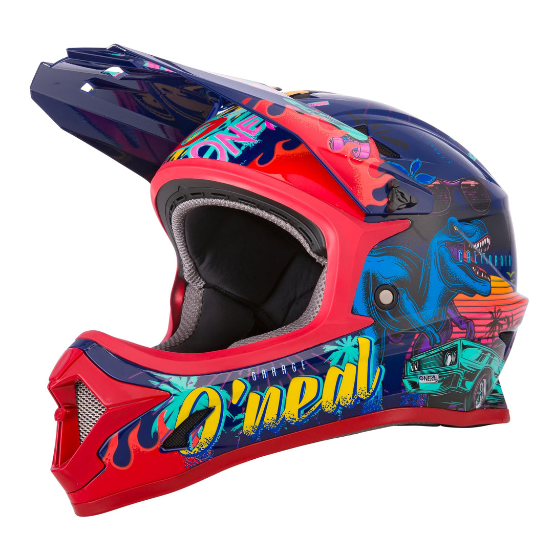 O'NEAL | Mountainbike-Helm | Kinder | MTB Downhill | ABS Schale, Lüftungsöffnungen für optimale Belü