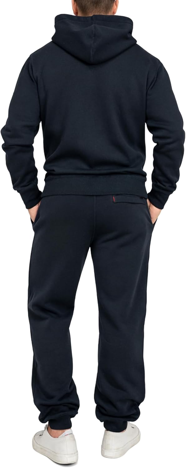 Höhenhorn Cozalp Herren Jogging Anzug Trainingsanzug Hausanzug 4XL Dunkelblau, 4XL Dunkelblau
