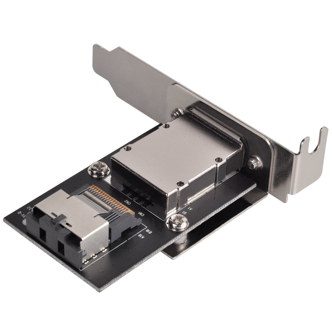 SilverStone SST-SA011 - Mini SAS Adapter, Intern Mini SAS 26pin SFF8087 zu Extern 36pin SFF8088, SST