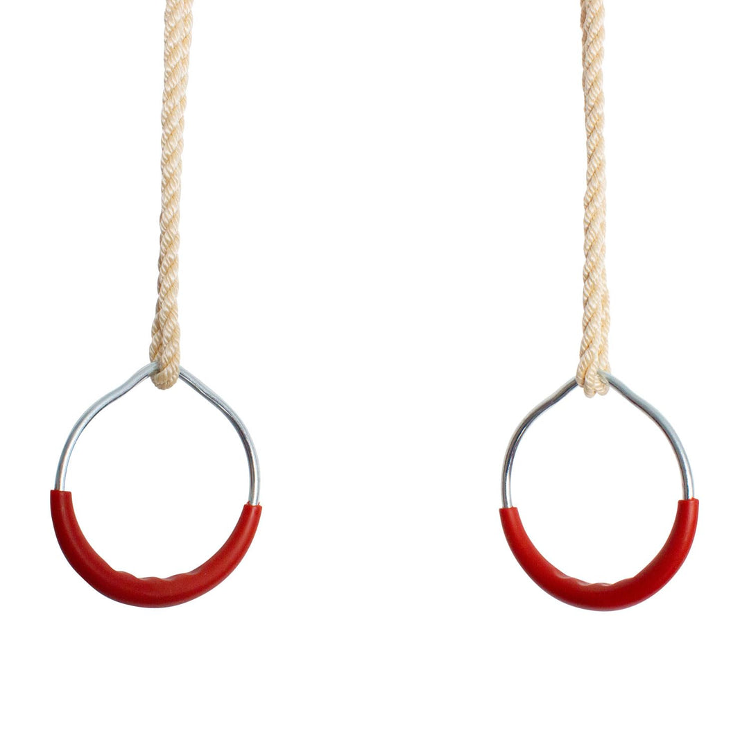 Turnringe Set für Kinder Schaukelringe Seillänge ca. 130 cm verstellbar Traglast 50 Kg. Qualität von