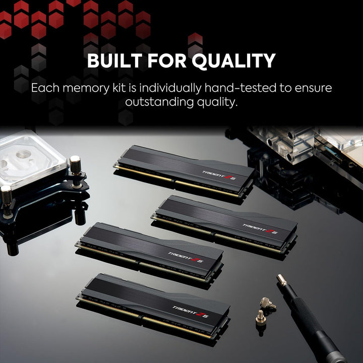 G.Skill Trident Z5 64GB Kit DDR5 (2x32GB) 6000Mhz, CL32, F5-6000J3238G32GX2-TZ5K