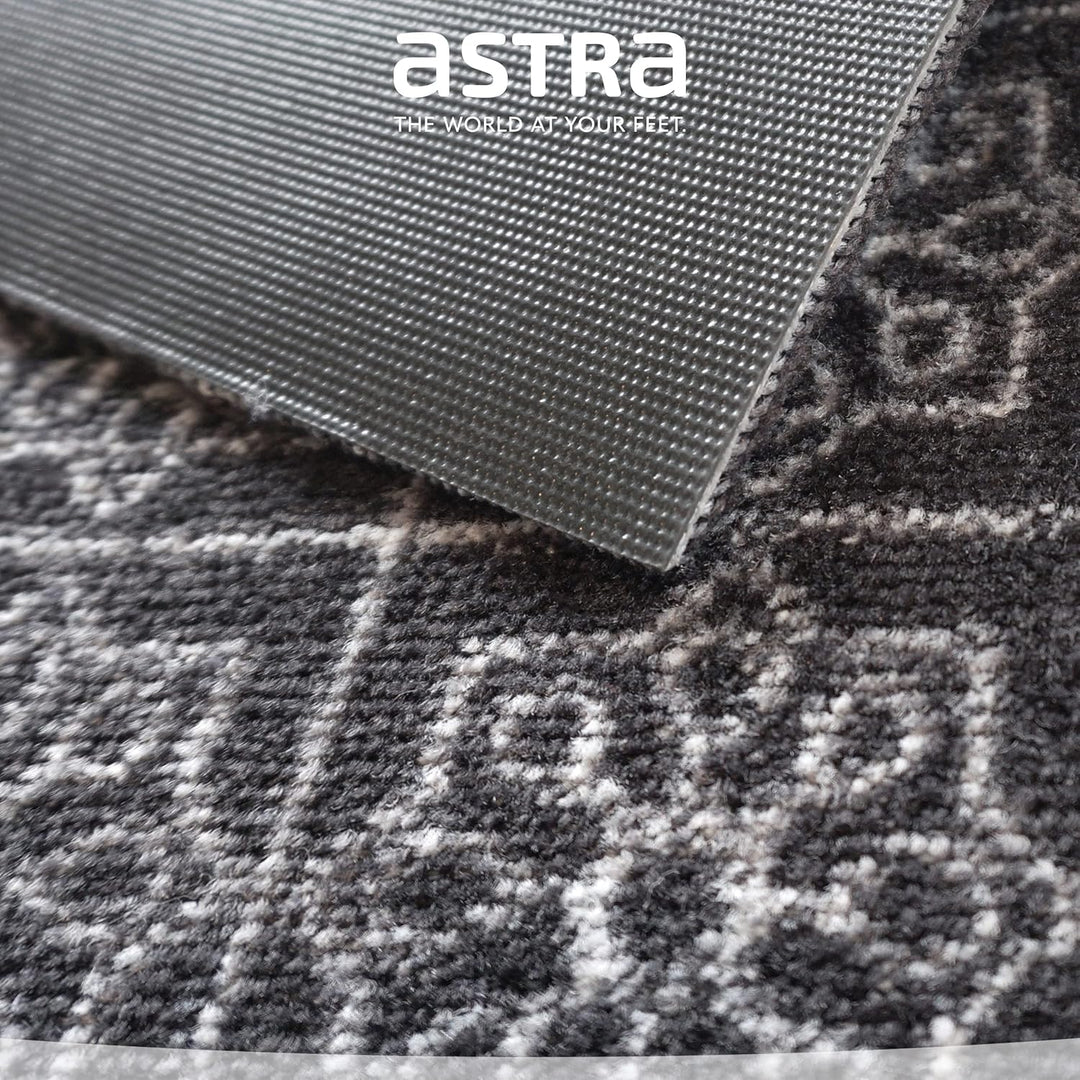 Astra rutschfeste Sauberlaufmatte innen - Fliesen 50 x 70 cm - Wohnraum Fussmatte Design - Extrem sa
