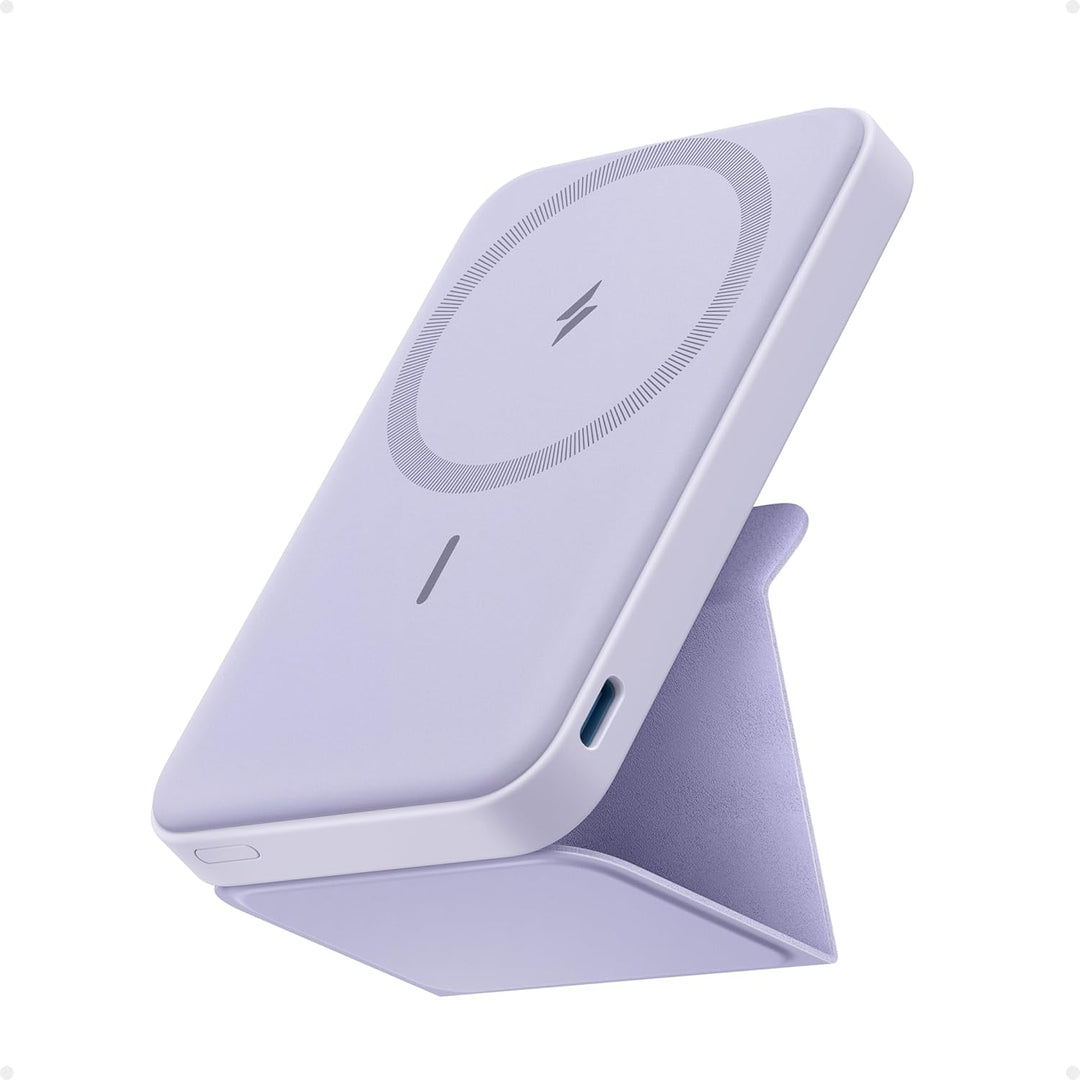 Anker 622 Magnetische Kabellose Powerbank (MagGo), 5000mAh Klappbare Magnetische Powerbank mit USB-C