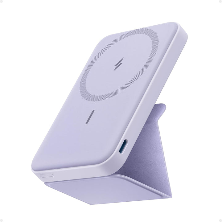 Anker 622 Magnetische Kabellose Powerbank (MagGo), 5000mAh Klappbare Magnetische Powerbank mit USB-C