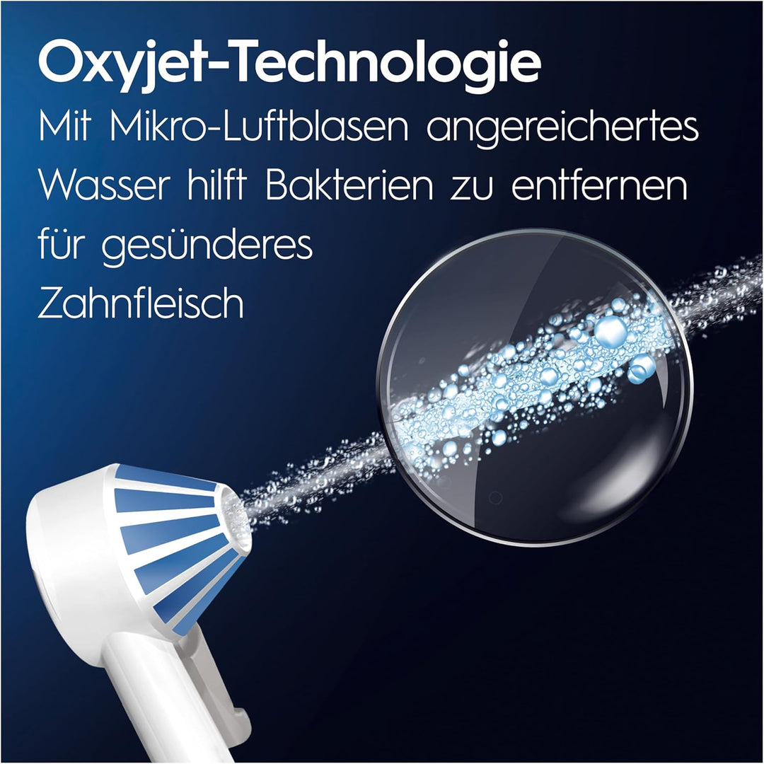 Oral-B Center OxyJet Reinigungssystem - Munddusche + Oral-B iO4, iO4