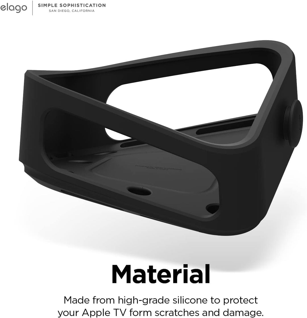 elago Mehrfachmontage Kompatibel mit Apple TV 4K 3rd Generation (2022) - 3 Montageoptionen: Magnet,