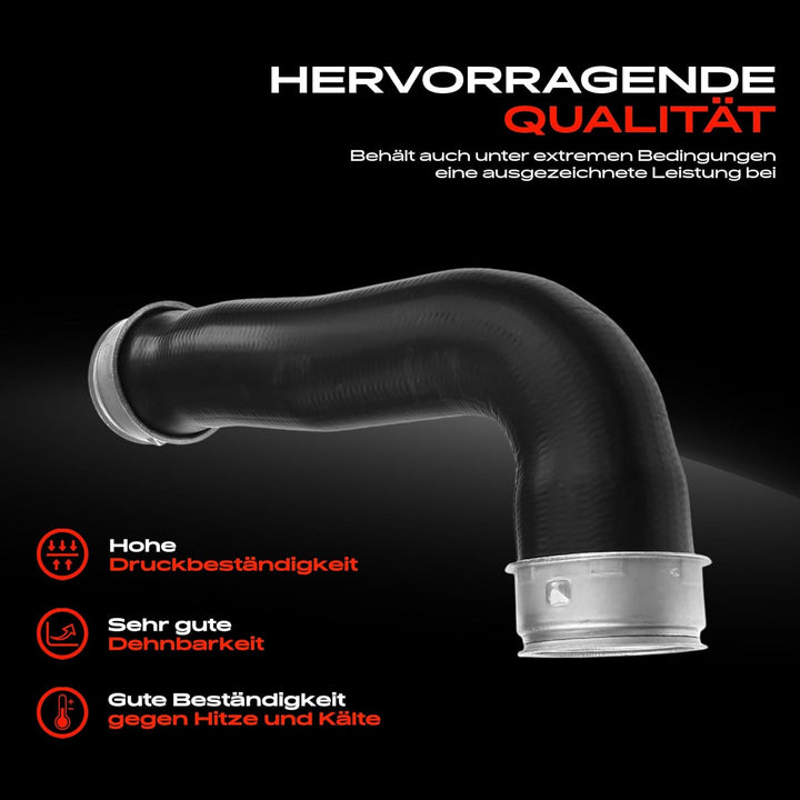 Ladeluftschlauch Turboschlauch Vorne für A3 Golf J-e-t-t-a P-a-s-s-a-t T-o-u-r-a-n Altea Leon Toledo