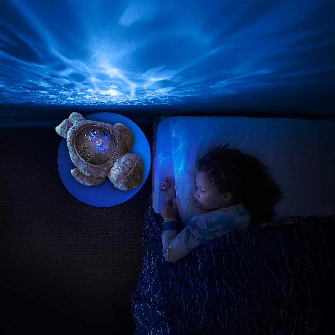 Pabobo - Nachtlicht Robbenprojektor Aqua Dream | Animierte Unterwasserprojektionen | beruhigende Ger
