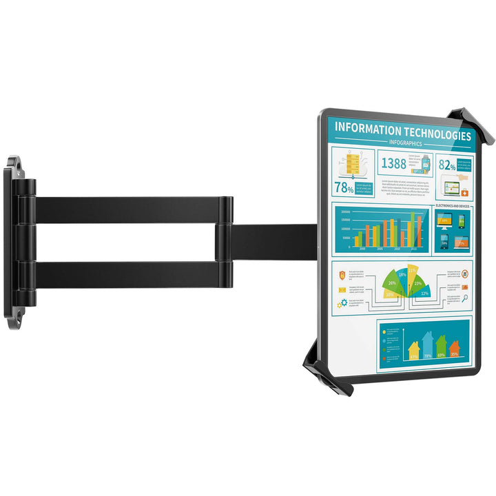 AboveTEK Tablet Wandhalterung iPad Ständer für 7-11Zoll Tablets/iPad/Galaxy Tab/Slate/Fire Tablet Ha
