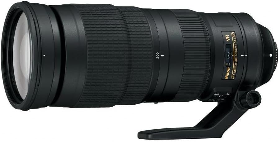 Nikon AF-S Nikkor 200?500 mm 1:5,6E ED VR (inkl. HB-71 und CL-1434) Single, Single