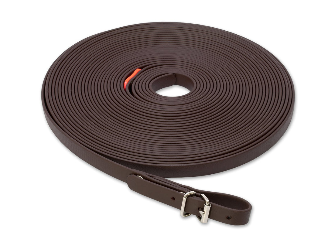 Mystique® Biothane Schweissriemen 13mm braun 12m 12m braun, 12m braun
