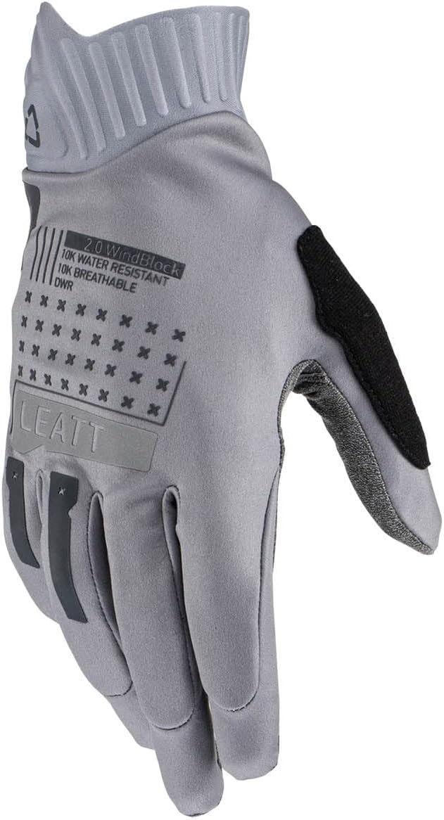 Leatt Men's MTB 2.0 Windblock Gloves S Titanium, S Titanium