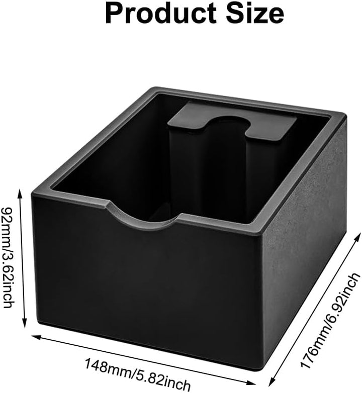 Abklopfbehälter für Siebträger - Abschlagbehälter für Siebträger, Espresso Knock Box für Kaffeesatz,
