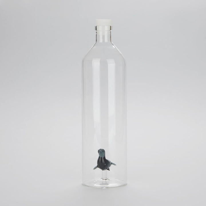 balvi Flasche Atlantis Seal für Wasser Abbildung enthält Dichtung Verkappte Silicon Borosilikat 30cm