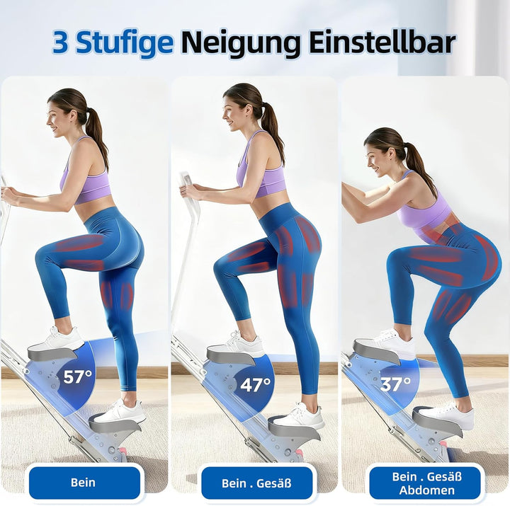 Vyrelis Stair Stepper für Zuhause, Stairmaster mit Einstellbarem 3 Stufen Widerstand für Ganzkörpert