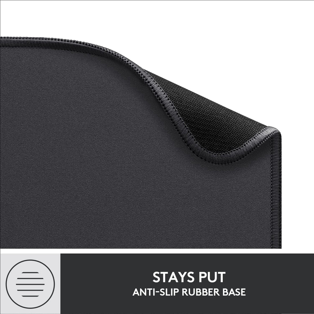 Logitech Mouse Pad - Studio Series, Computer-Mauspad mit Anti-Rutsch-Gummiboden, Leichtes Gleiten, S