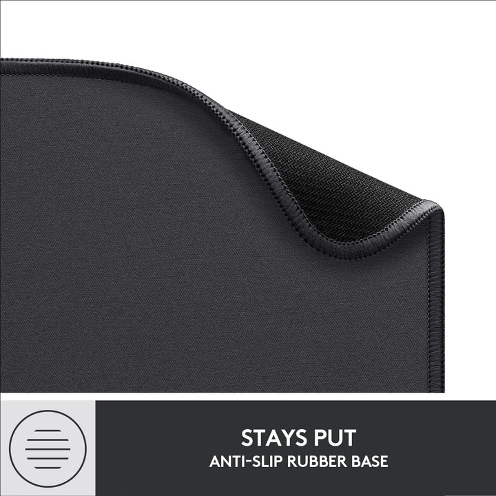 Logitech Mouse Pad - Studio Series, Computer-Mauspad mit Anti-Rutsch-Gummiboden, Leichtes Gleiten, S