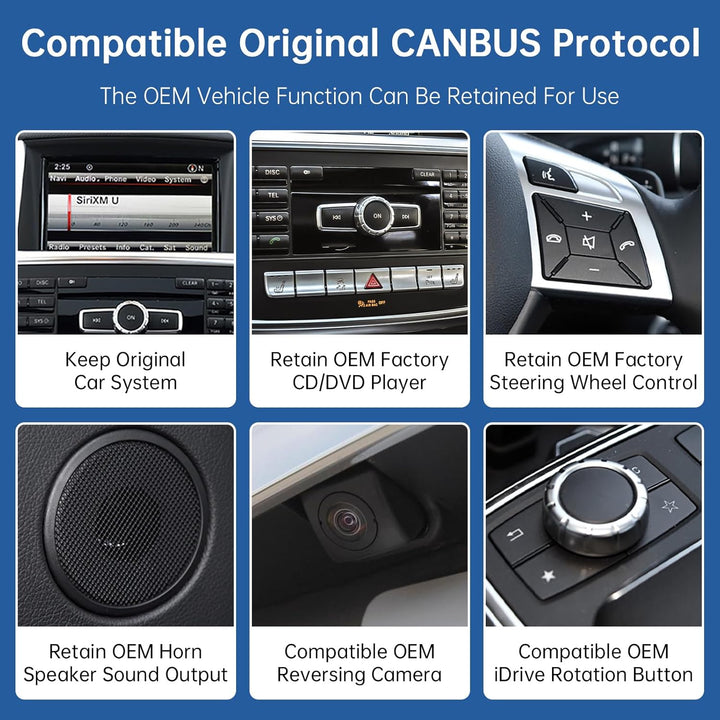 Road Top 12,3 Zoll Autoradio CarPlay für Mercedes Benz ML GL W166 X166 | mit NTG4.5/4.7 System (2012