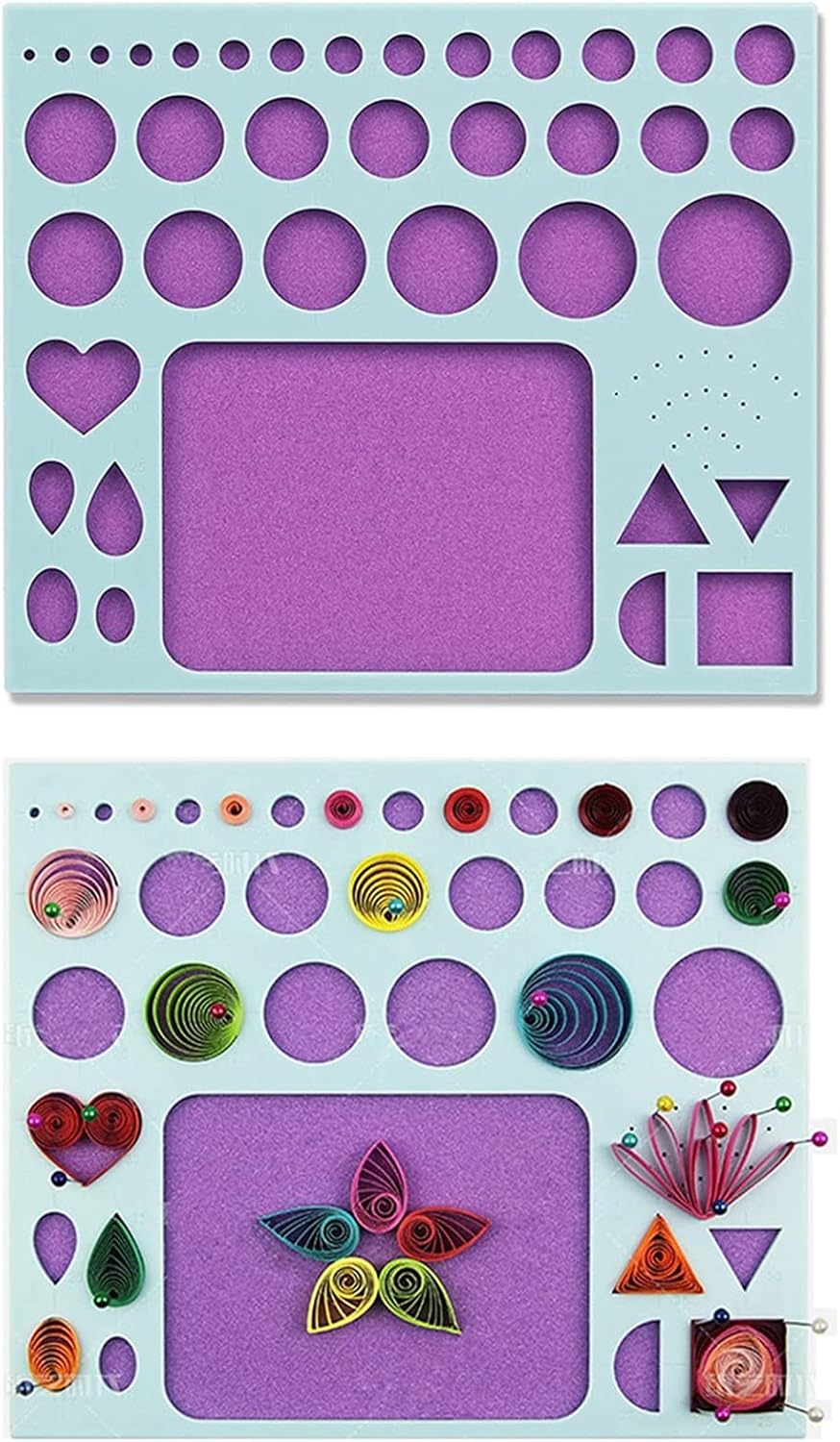 Quilling Set für Anfänger 19pcs Quilling Werkzeug mit Schlitz Quilling Tool Quilling Stift Elektrisc