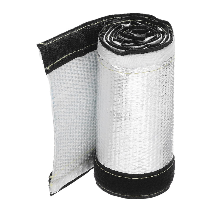 QUARKZMAN 1.5mm Dicke Aluminiumfolie Hitzeschutzschlauch 30mm Innendurchmesser Hitzeschutz Aluminium