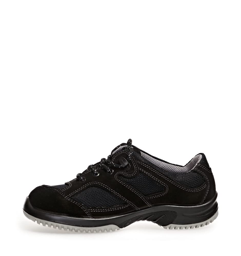 ABEBA 31721 UNI6 ESD Niedriger Schuh, S1, SRC, Schwarz, Grösse 44 44 EU, 44 EU