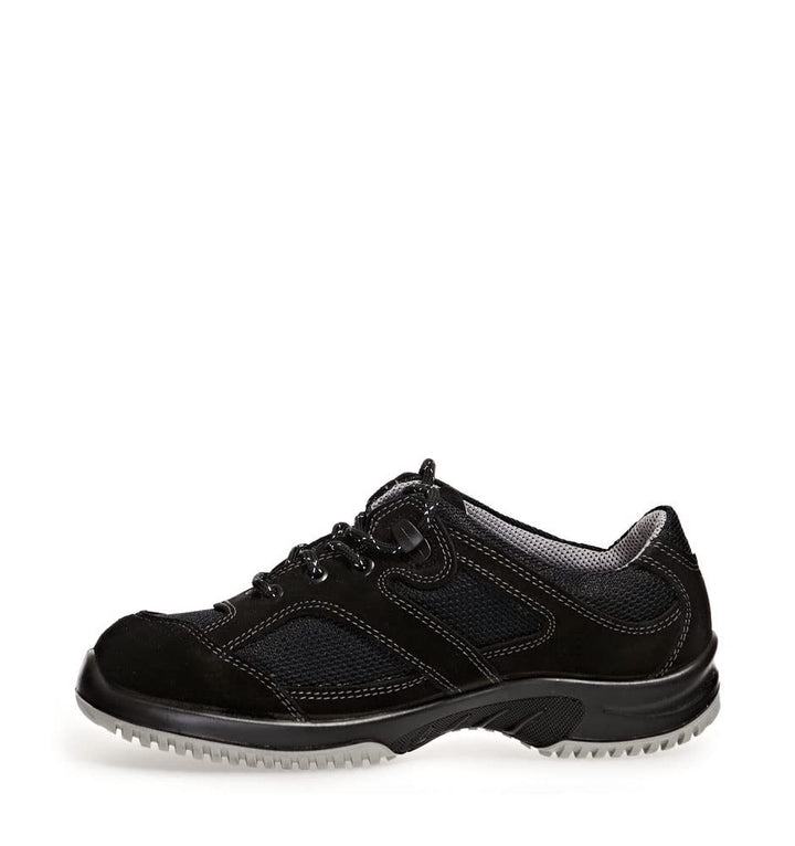 ABEBA 31721 UNI6 ESD Niedriger Schuh, S1, SRC, Schwarz, Grösse 44 44 EU, 44 EU