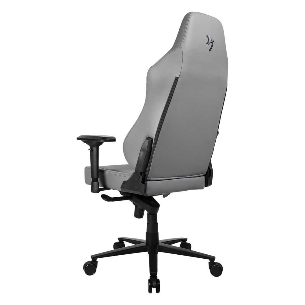 Arozzi Primo - Full Premium Leder - Brauner Gaming-Stuhl mit Vollleder, weichem Nackenkissen, höhenv
