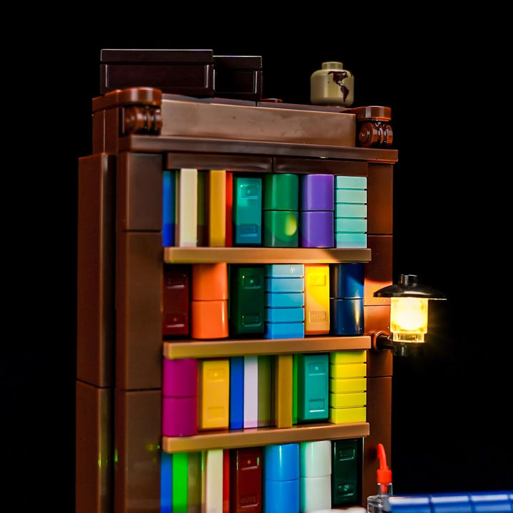 Led Licht Set Kompatibel mit Lego 40698 Books Are My Passion (Kein Modell), Dekorationsbeleuchtungss