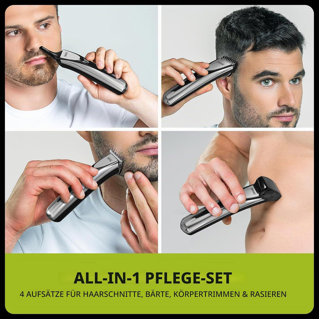 WAHL Elite Groom, Ganzkörper-Trimmen, abwaschbare Aufsätze, Ohr- und Nasenhaar Entfernung, langlebig