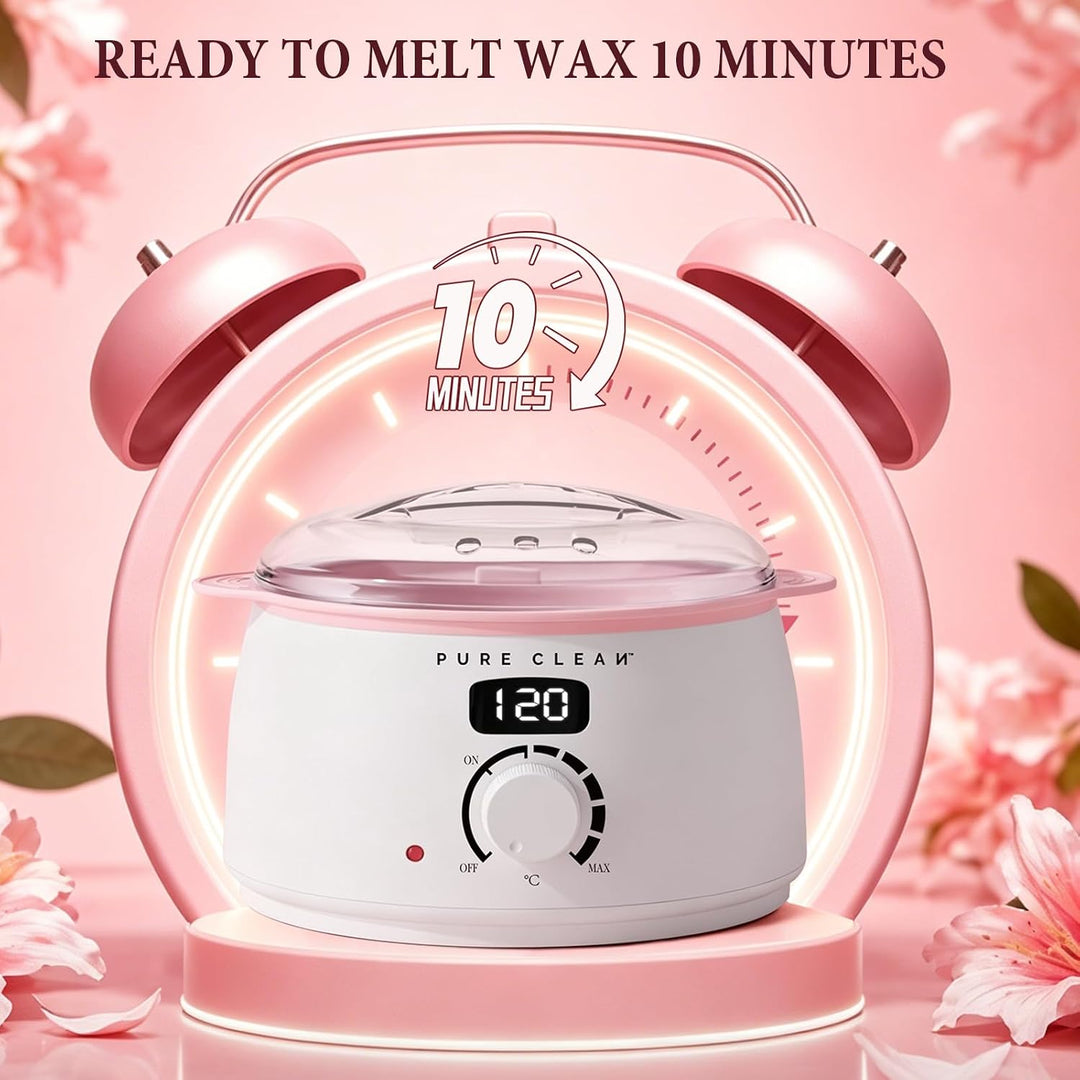 PURECLEAN 10-Minuten Wax Maschine mit digitaler Temperaturregelung – geeignet für alle Wachsarten, i