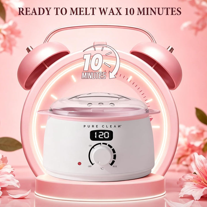 PURECLEAN 10-Minuten Wax Maschine mit digitaler Temperaturregelung – geeignet für alle Wachsarten, i