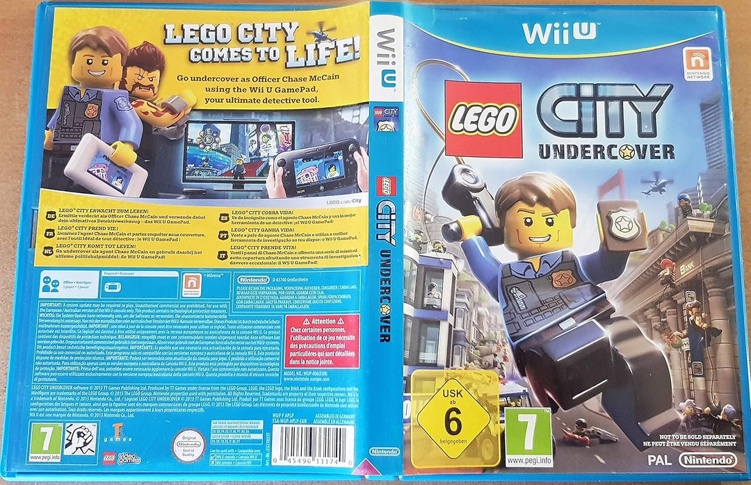 LEGO City Undercover - [Nintendo Wii U] Standard, Standard