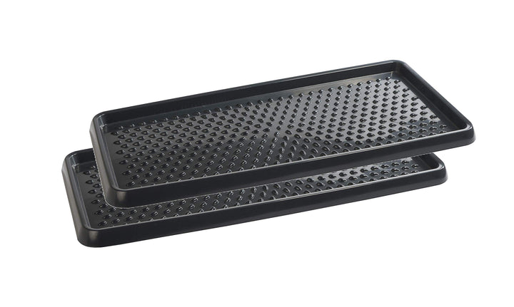 BranQ - Home essential BranQ Schuhablage aus Kunststoff, Anthrazit, PP, 2-pcs, 5901098048804 Anthraz