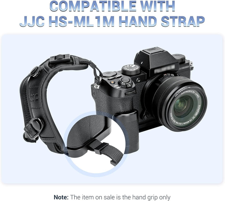 JJC Metall Kamera Handgriff für FUJIFILM X-S20 Kamera, X-S20 Schnellwechselplatten Halter Erweiterun