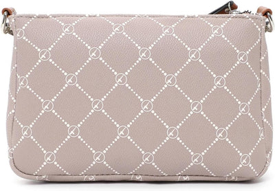 Tamaris Umhängetasche TAS Anastasia 31171 Damen Handtaschen Print Einheitsgrösse Taupe 900, Einheits