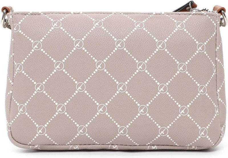 Tamaris Umhängetasche TAS Anastasia 31171 Damen Handtaschen Print Einheitsgrösse Taupe 900, Einheits