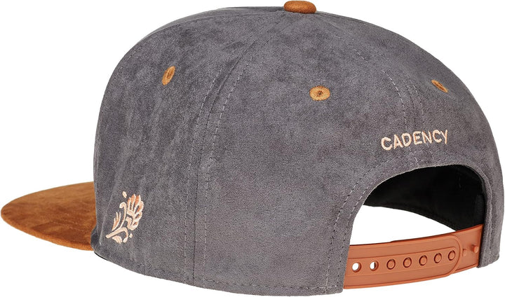 Cadency® Snapback Cap Paisley, Grau, Unisex, Grössenverstellbar