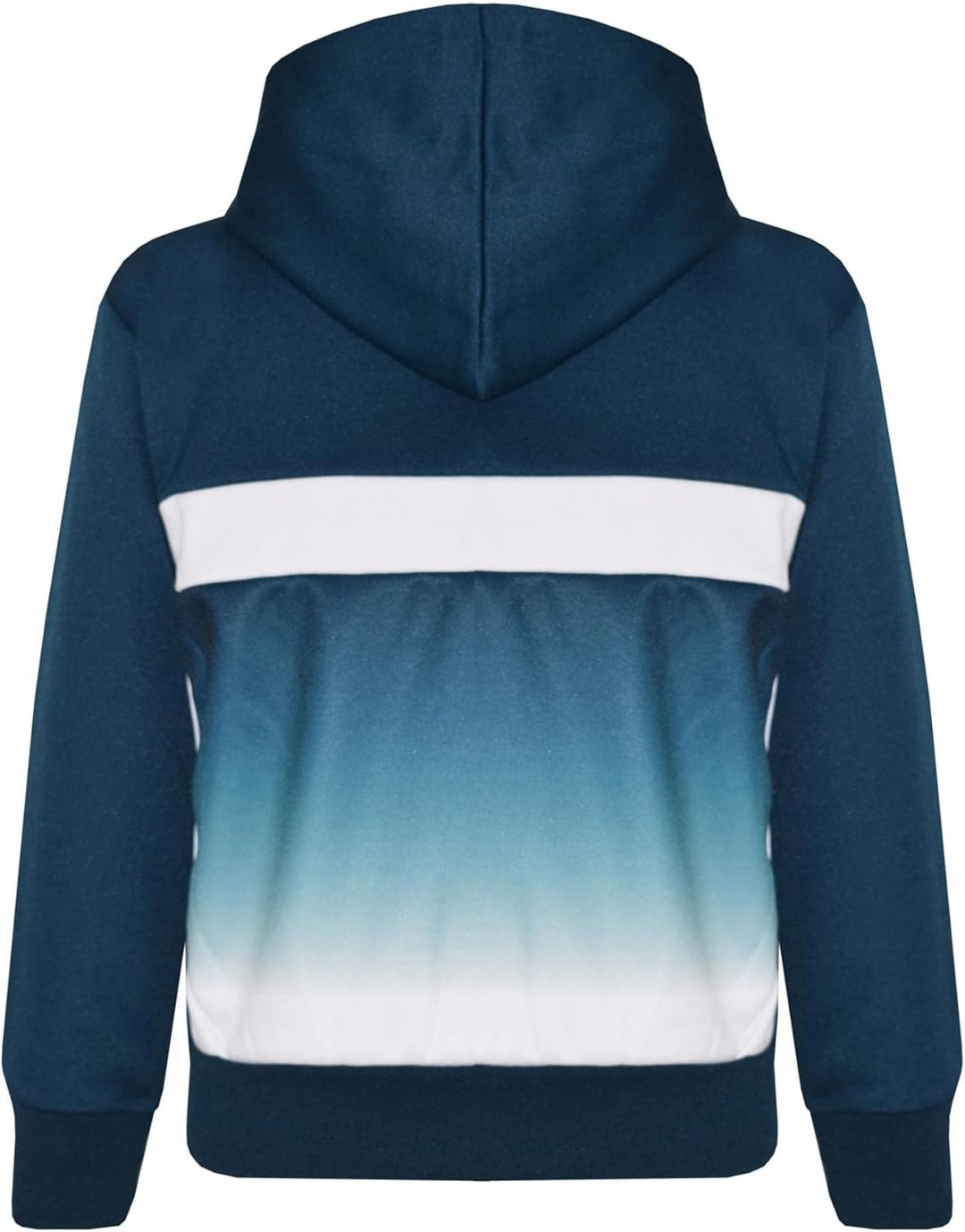 A2Z 4 Kids Kinder Jungen Mädchen Trainingsanzug 3D Digital Zwei Tone Gradient - T.S 307 Teal 7-8