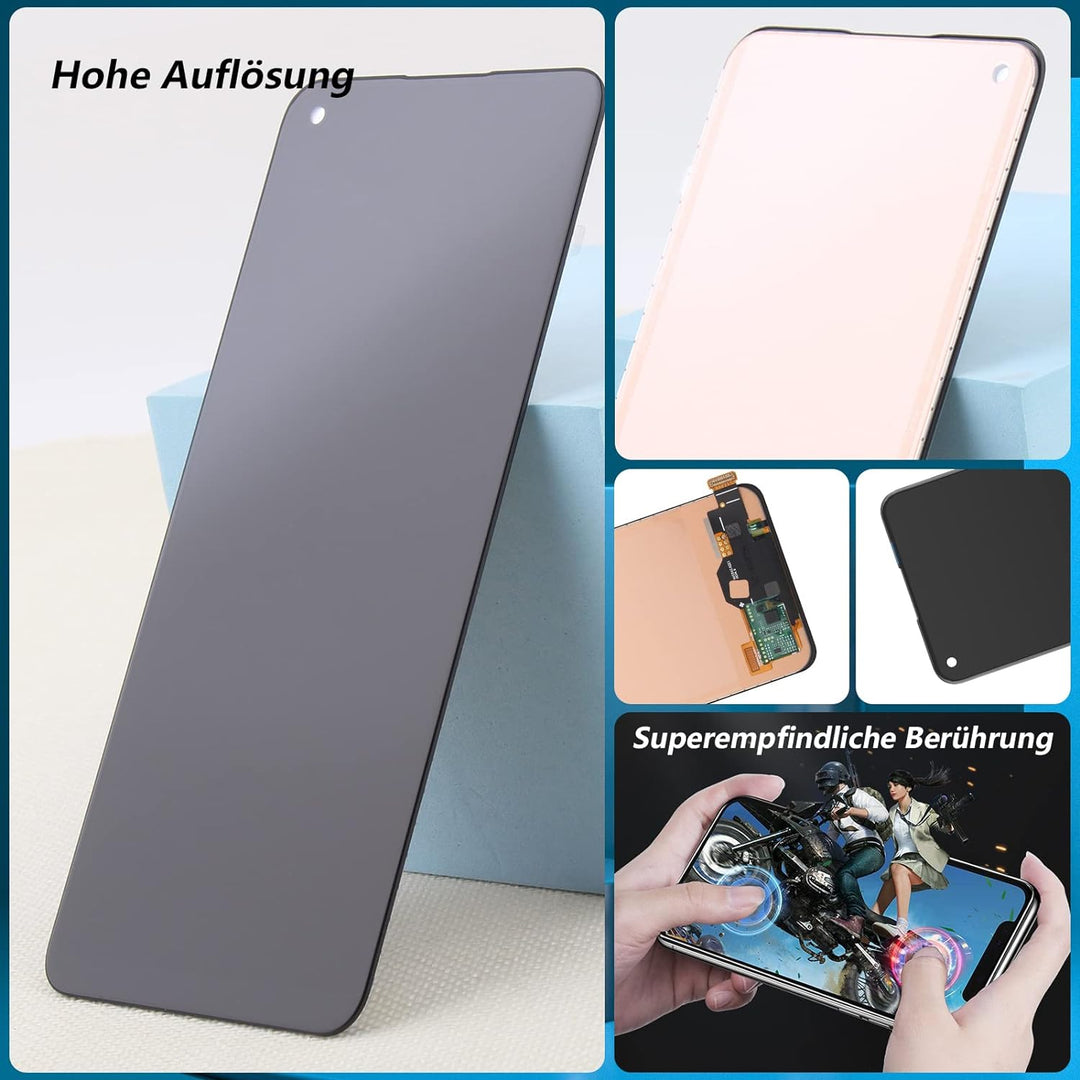 RongZy Ersatz Display Kompatibel für Oppo Reno7 4G/5G CPH2371 CPH2363/Find X5 Lite 5G 2022 incell To